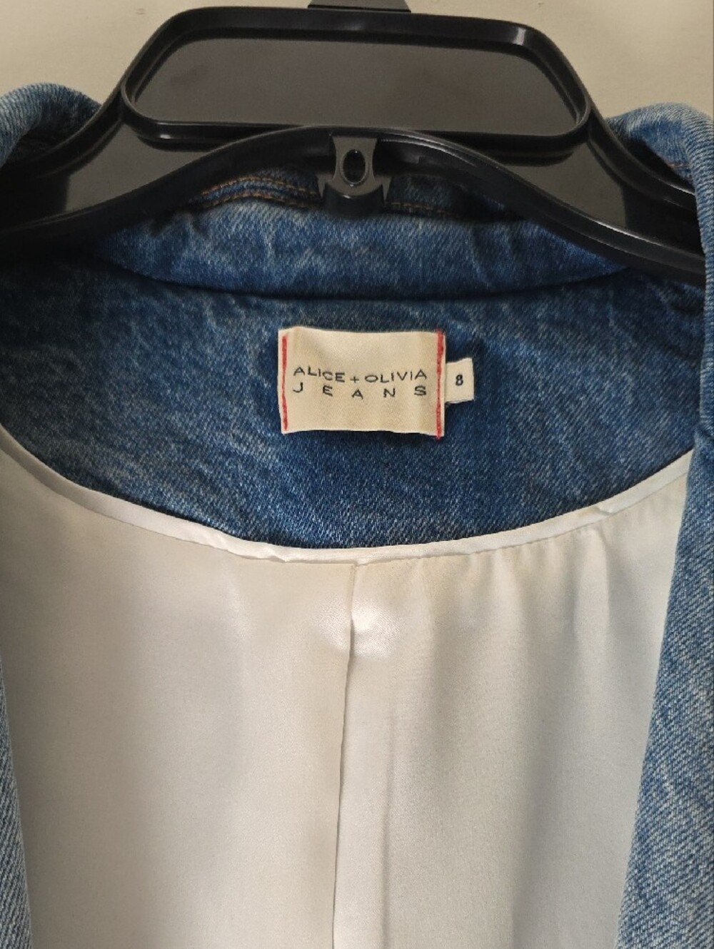 Alice + Olivia Light Blue Denim Blazer and matching Skort - Picture 2 of 10